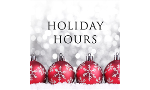 Holiday Hours for Lexington Athletics